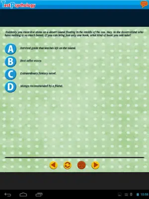 TEST PSYCHOLOGY android App screenshot 1